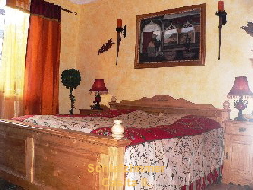Schlafzimmer Ferienwohnung Casita II.